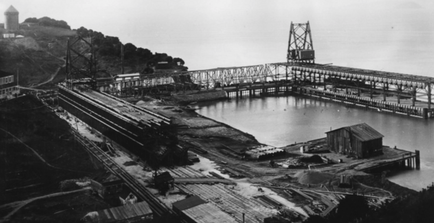 Romberg Tiburon campus in 1908