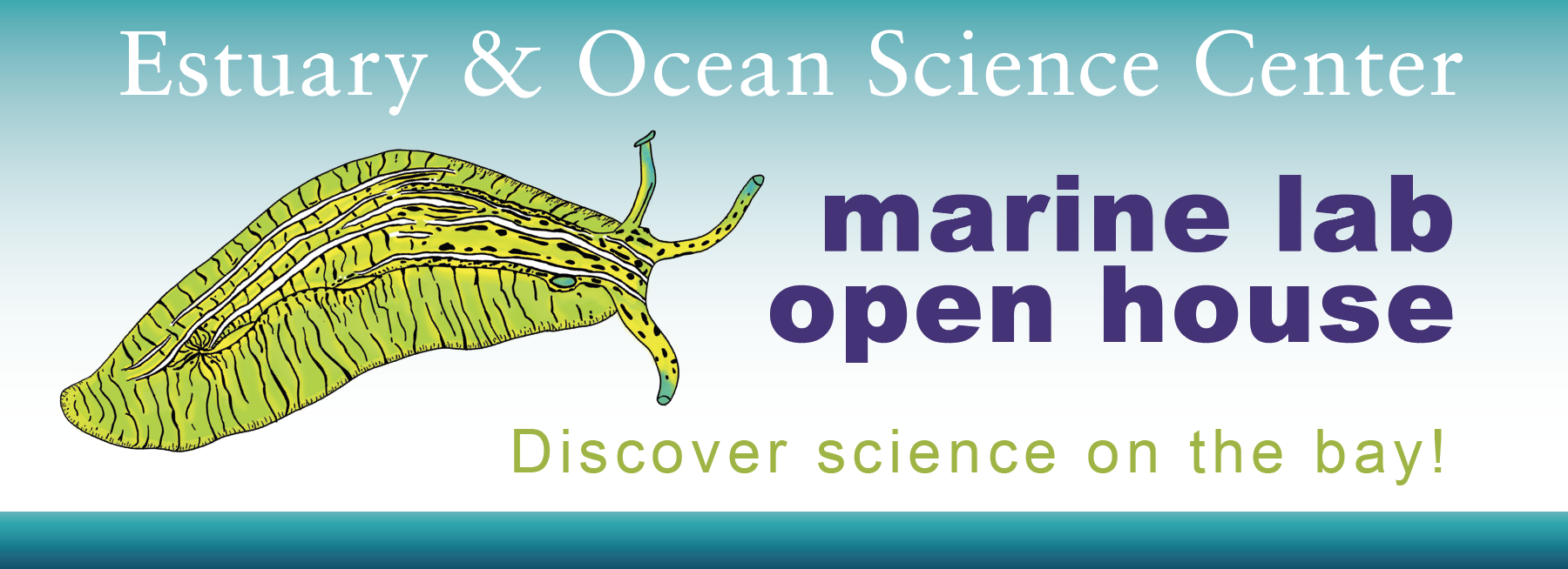 EOS Center marine lab open house, discover science on the bay